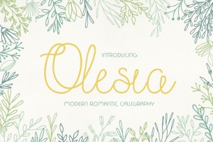 Olesia is a fine hand drawn font which is free to download for this week only, exclusively on Creative Market. It comes with standard Latin cases and also alternative glyphs.