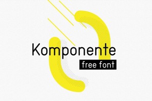 Komponente is a font family that consists of five styles where you can mix and match them up together to create interesting combinations.