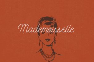 Mademoiselle is the first ever script typeface released by Nautica Studios.