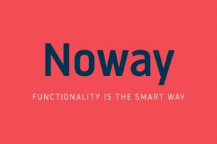 Noway is the latest font family designed by my favourite Atipo foundry.