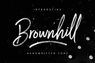 Brownhill Script is a astonishing beautiful handcrafted script free font.