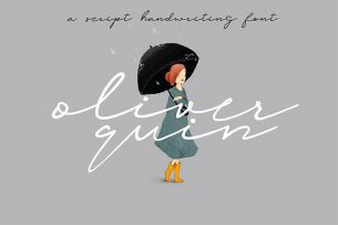 Oliver Quin is a casual and elegant handwriting script font that is free to download.