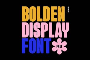 Bolden is an all caps display font that you can download for free.